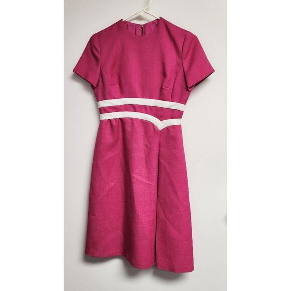 Pink 60s Shannon Rodgers for Jerry Silverman Dress - Picture 1 of 5